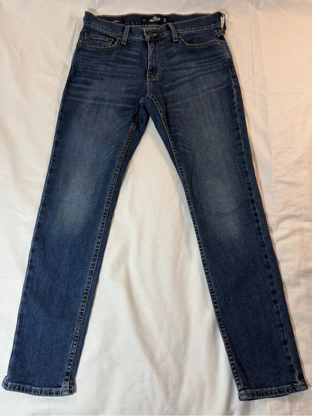 Hollister Skinny Epic Flex Dark Blue Jeans